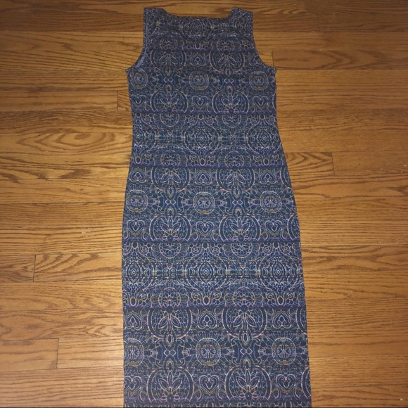 Forever 21 kaleidoscope bodycon dress S - Picture 2 of 5